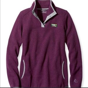 LL Bean Snap Pull Over